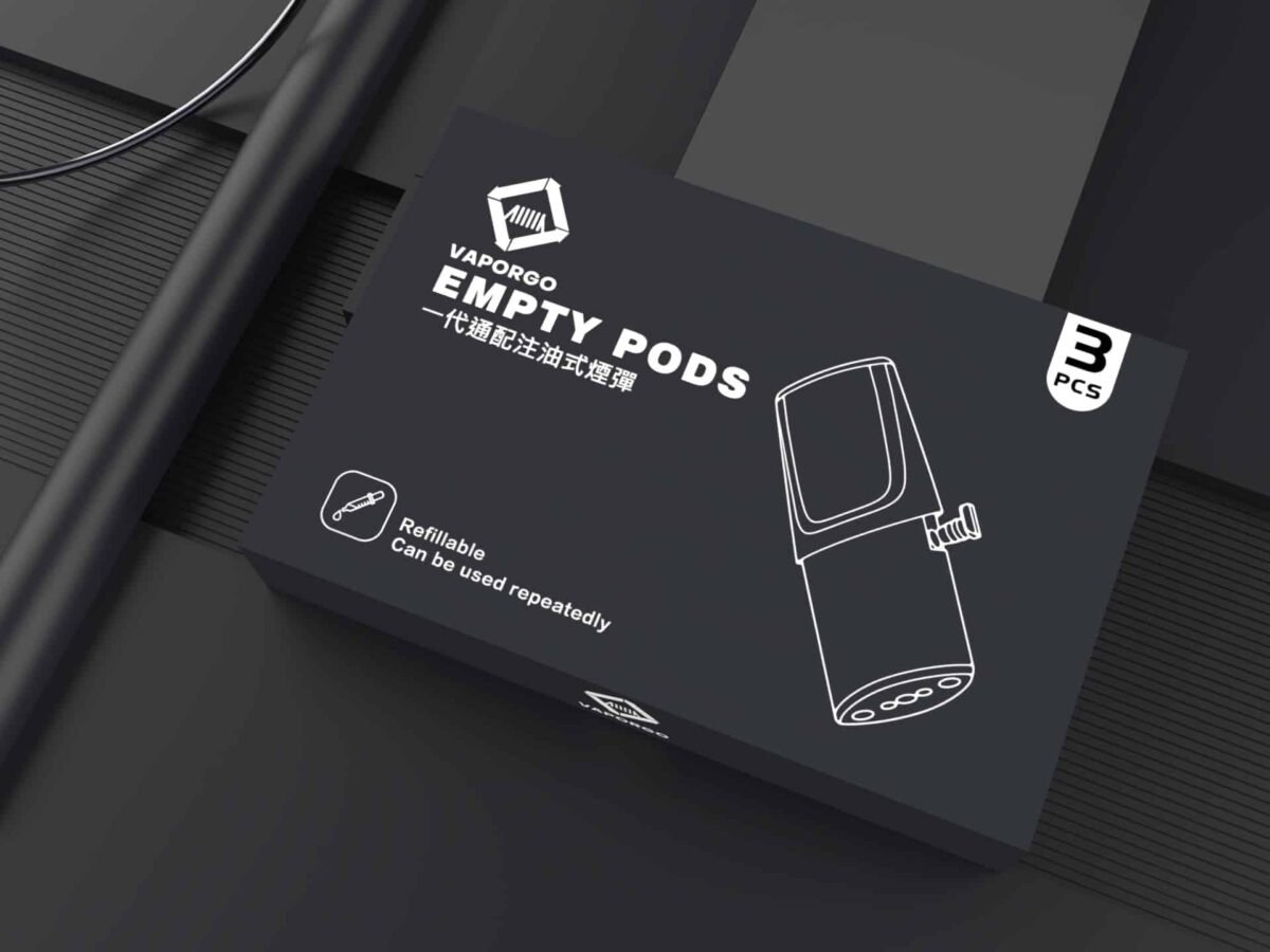 EMPTY空煙彈通用RELX一代主機｜可重複注油｜陶瓷霧化芯設計｜3入裝電子煙空倉